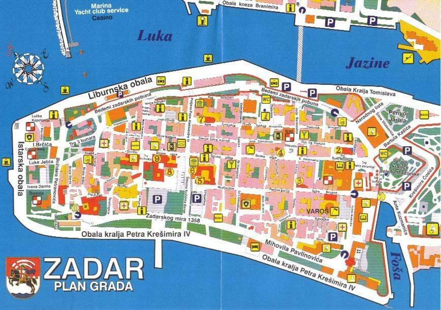 Jazine1 Zadar Exterior foto